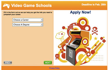 Video Game Schools